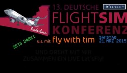 Deutsche Flugsimulator Konferenz findet am 21. März statt