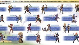 Final Fantasy Explorers – Alle 21 Job-Klassen vorgestellt